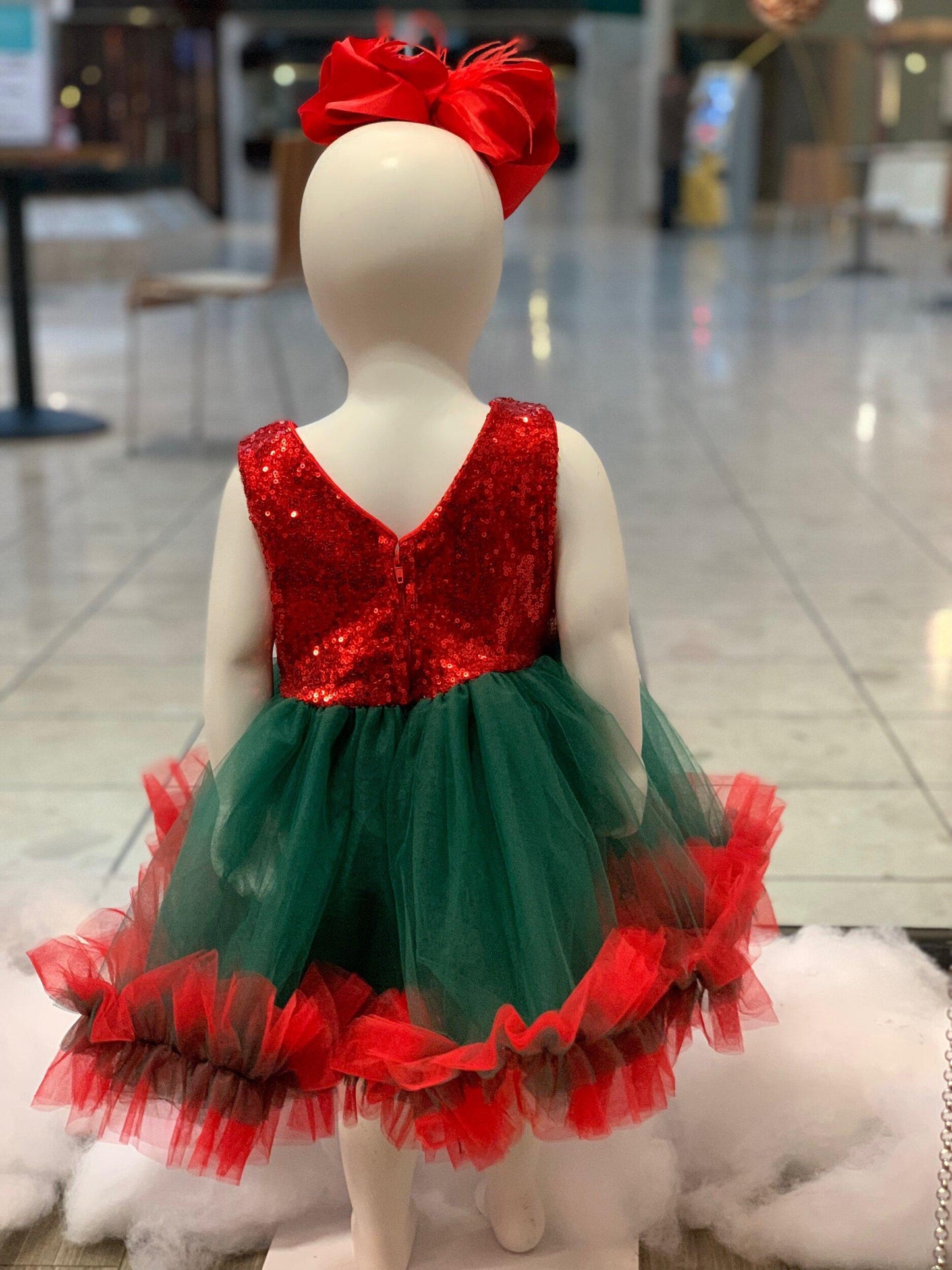 Infant Sequin Christmas Dress