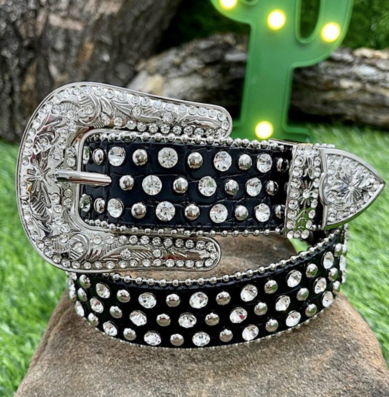 Kids Rhinestone Belt