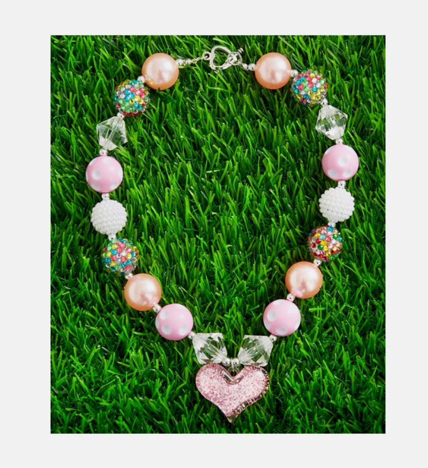 Girls Heart Necklace