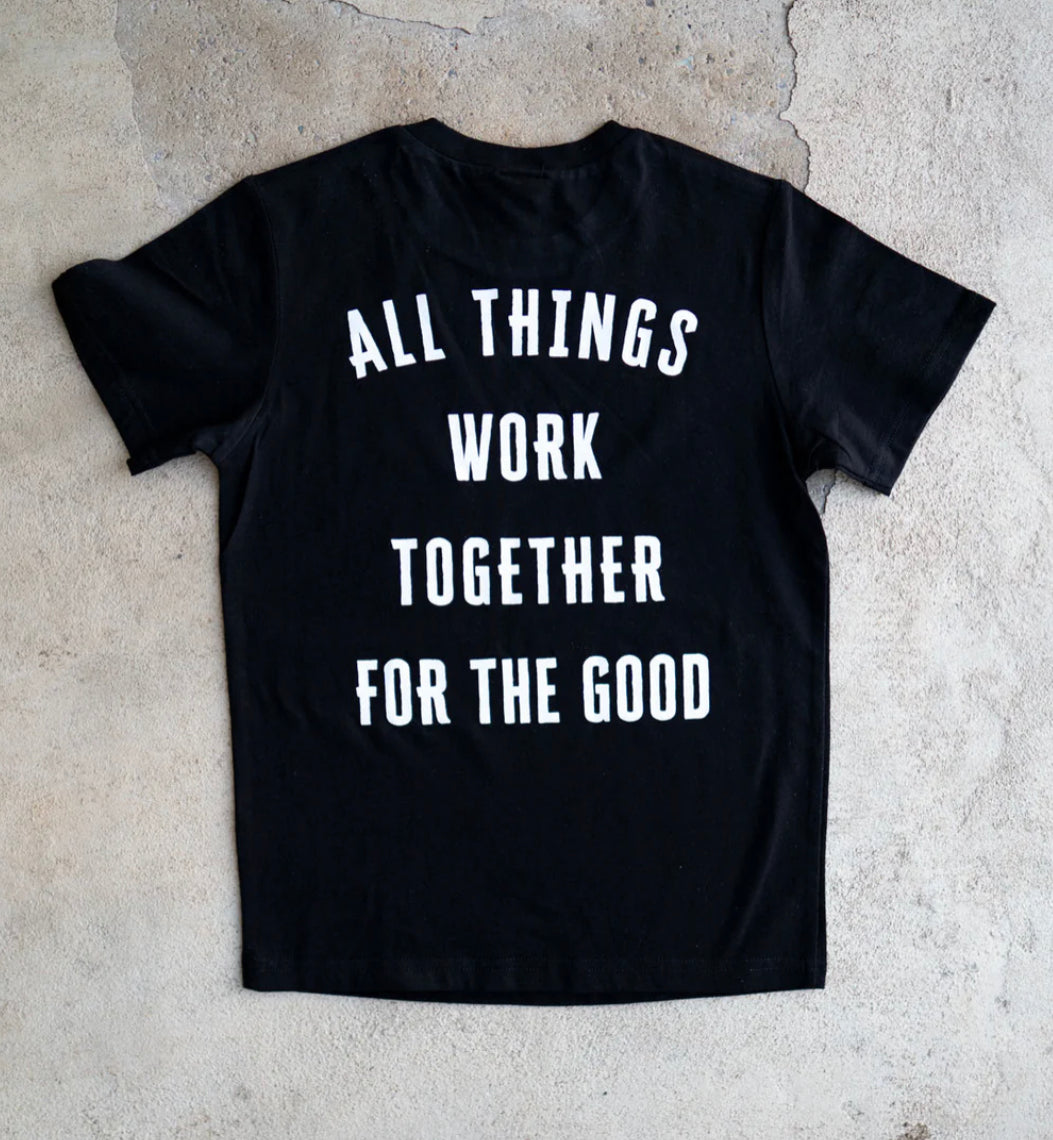 Kids All Things Work Tee