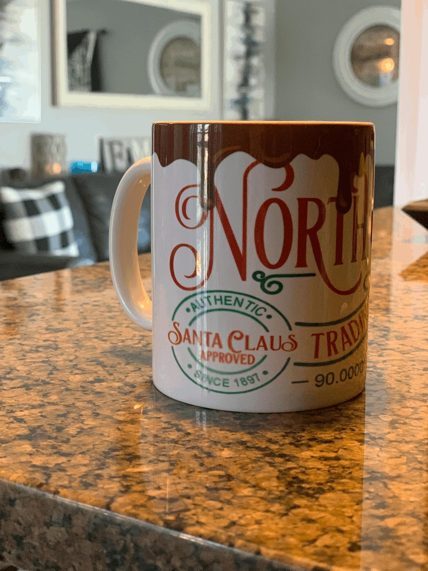 North Pole Drip Mug