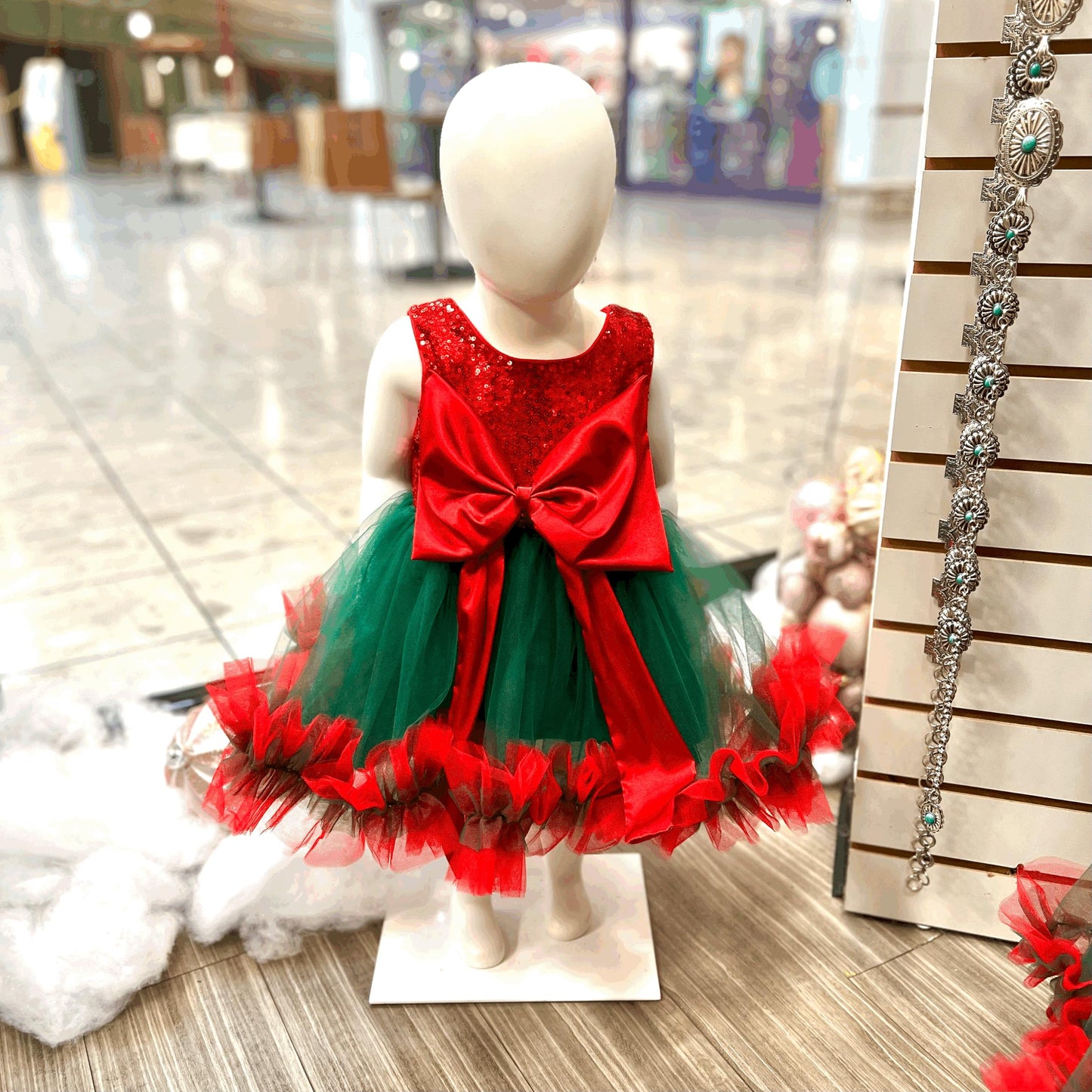 Infant Sequin Christmas Dress