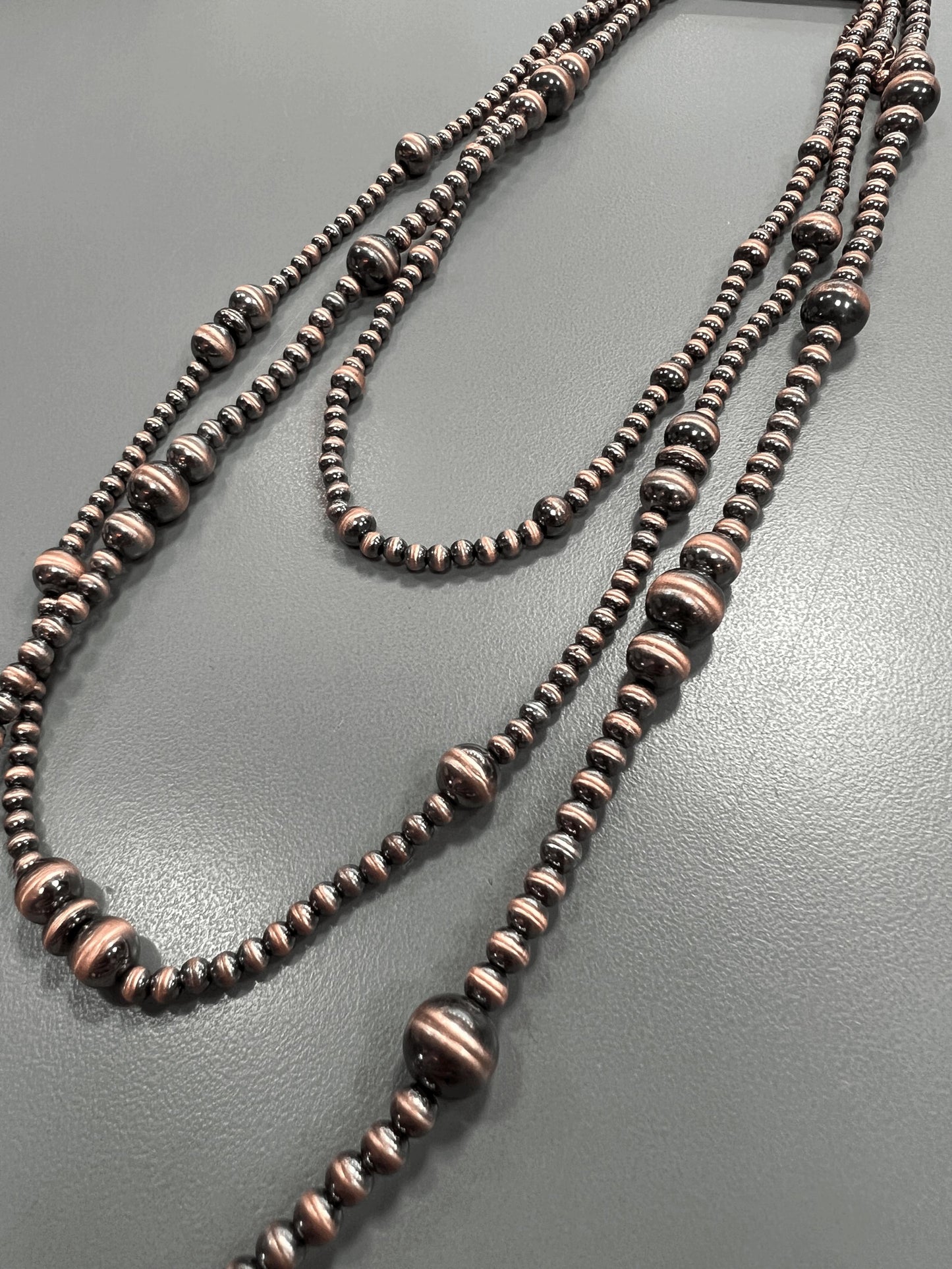 Copper Navajo Pearl Necklace