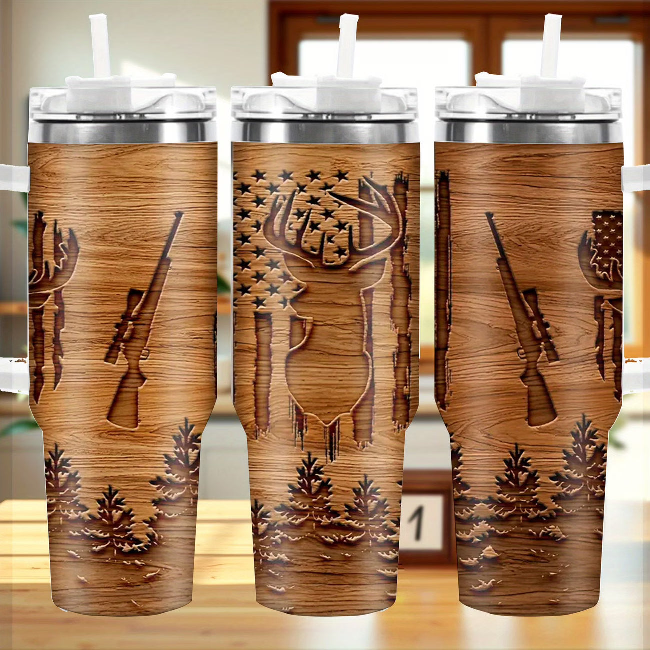 I'd Rather Be Hunting 40oz Tumbler