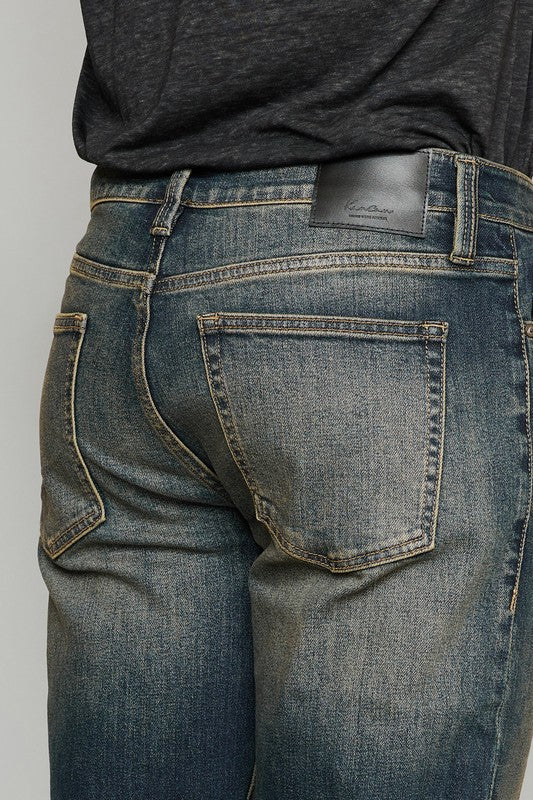 KanCan Mens Real Slim Straight Jean
