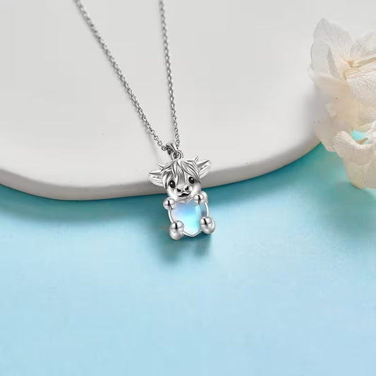 Girls Heart Highland Necklace