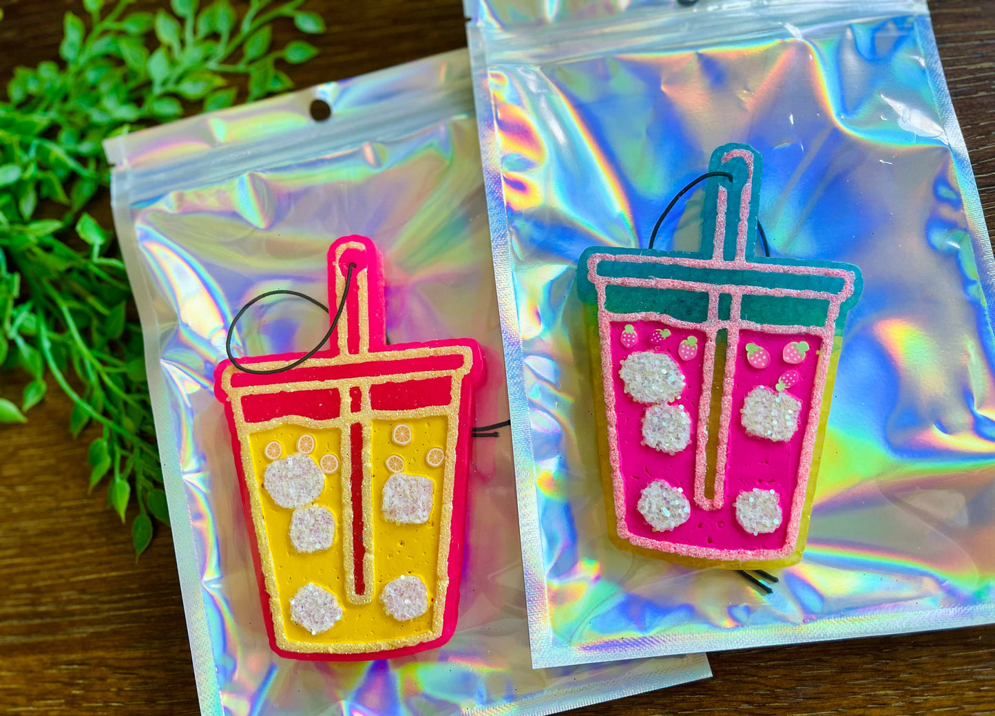 Summer Drink Car Freshie (1pc)