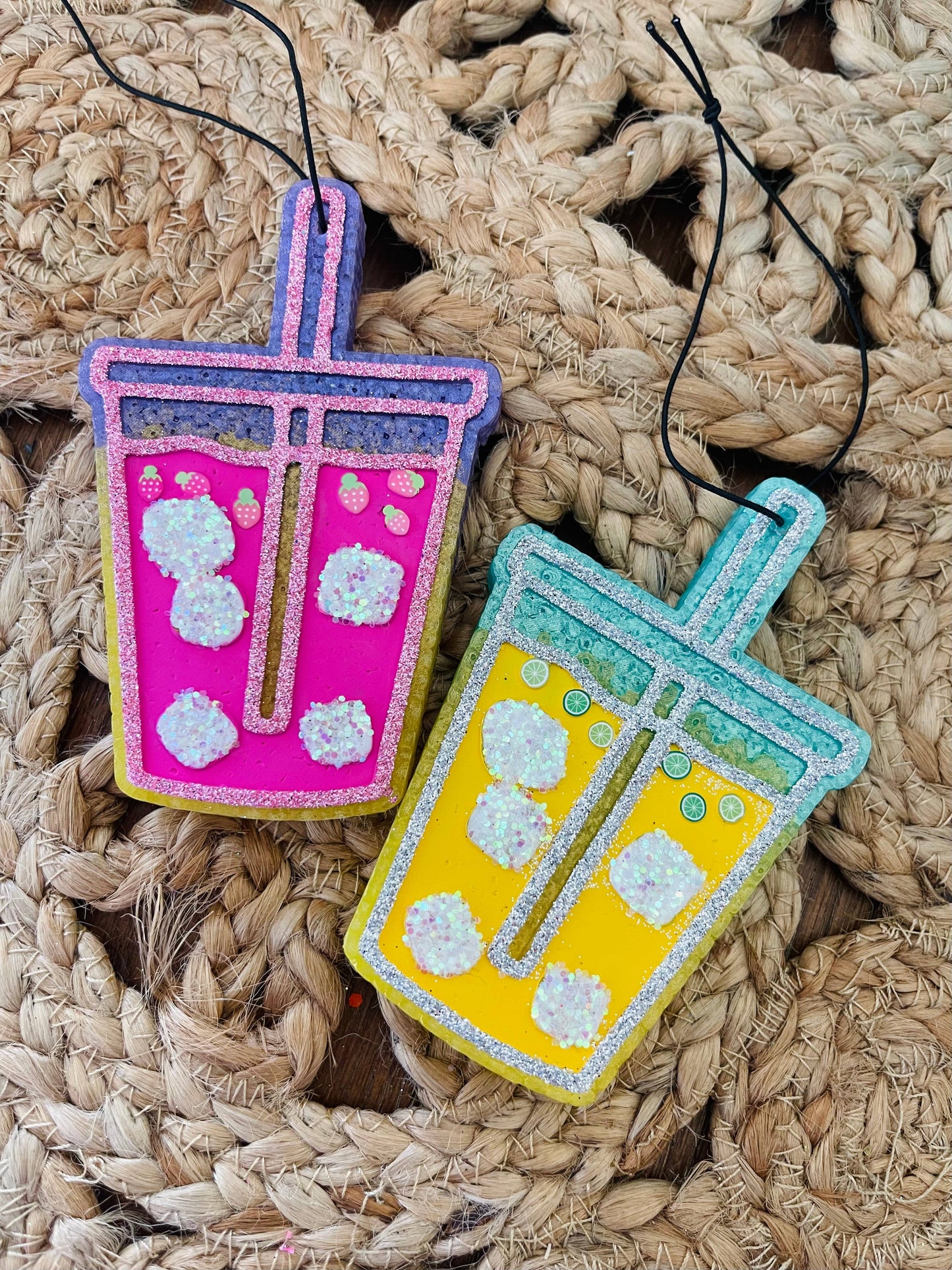 Summer Drink Car Freshie (1pc)