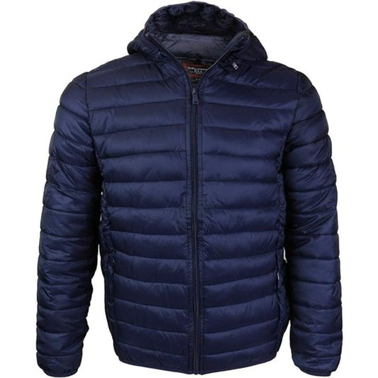 Men's Insulated Hooded Puffy Jacket
