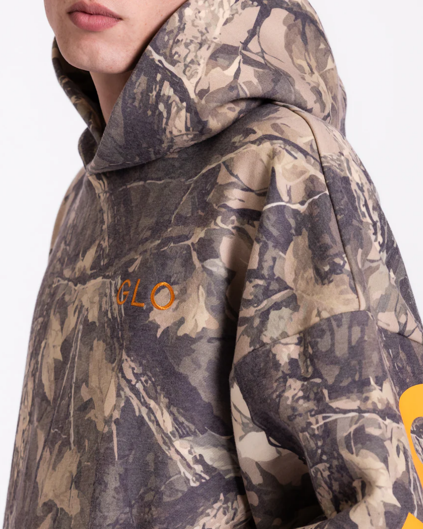 GLO-Kingdom Essential Hoodie - Dark Camo