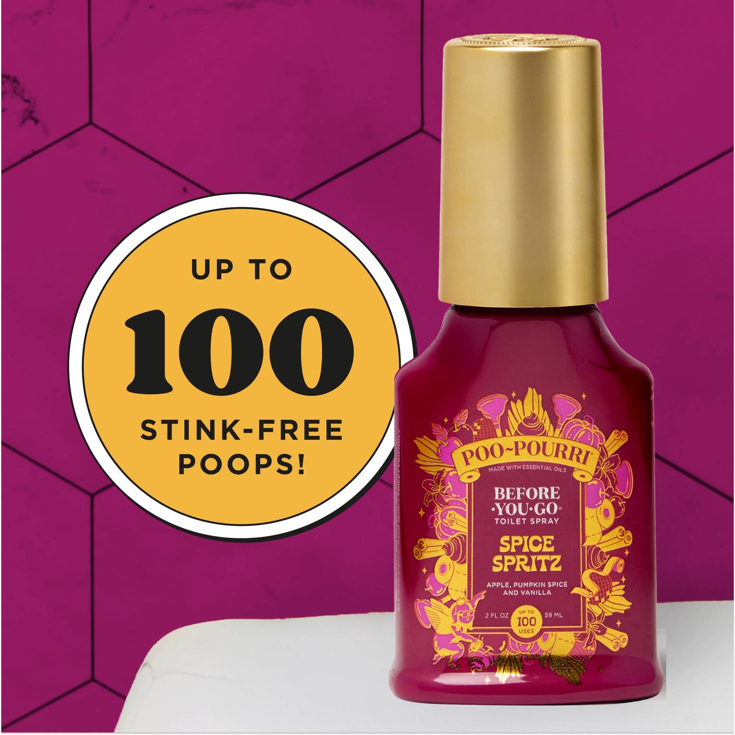 Poo~Pourri Fall LTO 2oz Spice Spritz