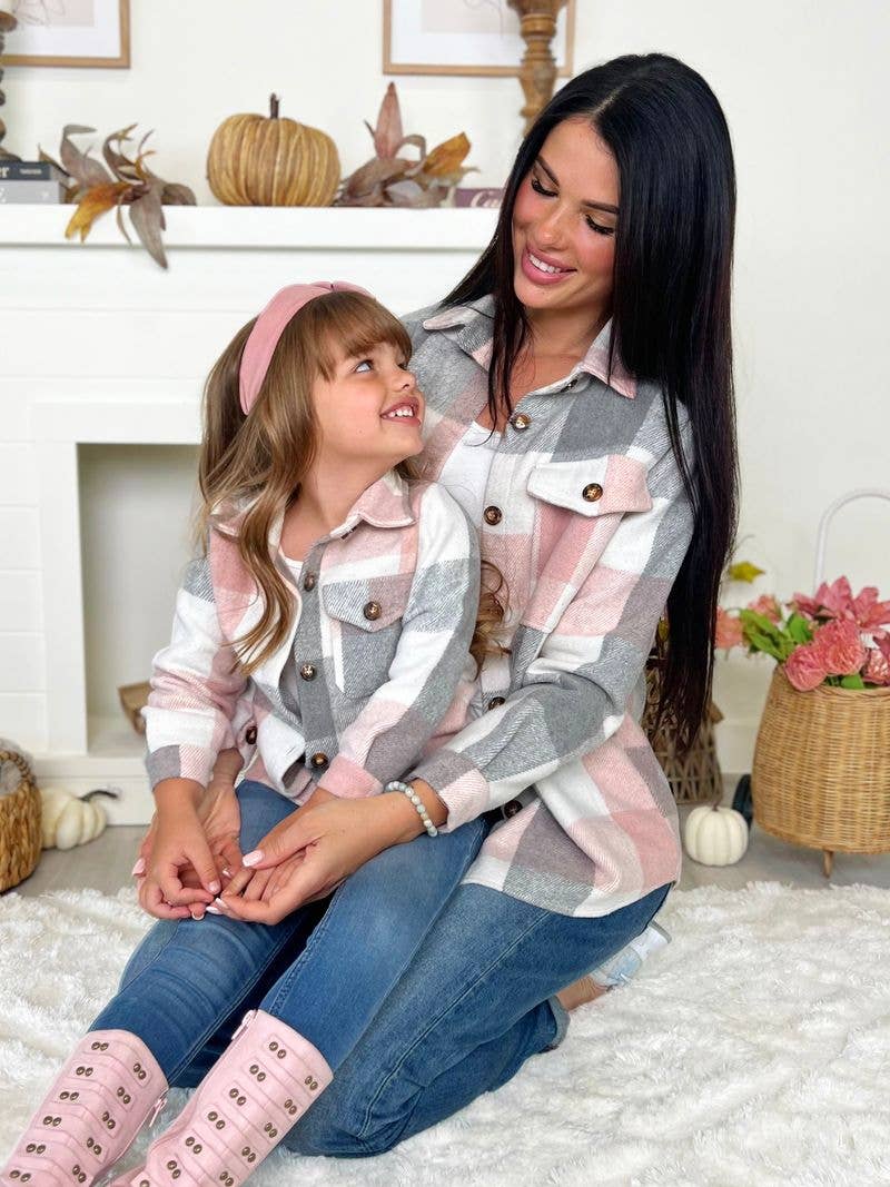 Mommy and Me Plaid Shirt