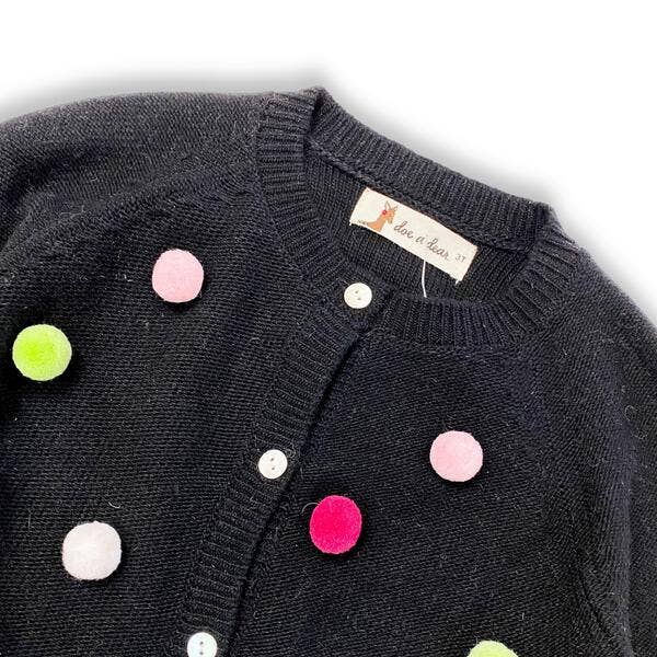 Pom Pom Cardigan