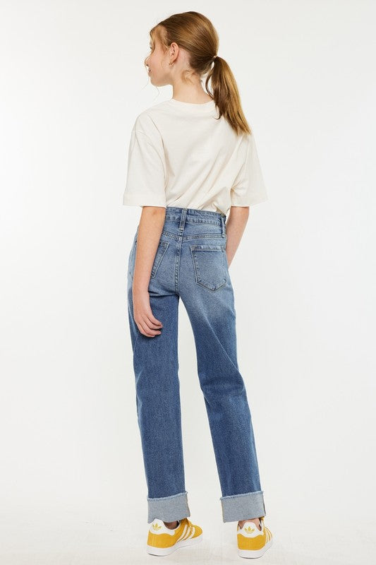 Girls KanCan High Rise Straight Jeans