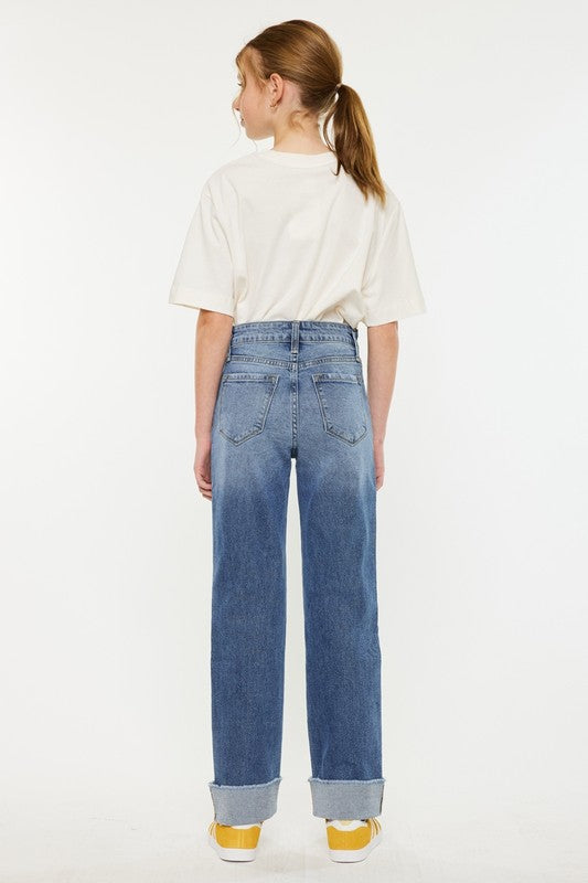 Girls KanCan High Rise Straight Jeans
