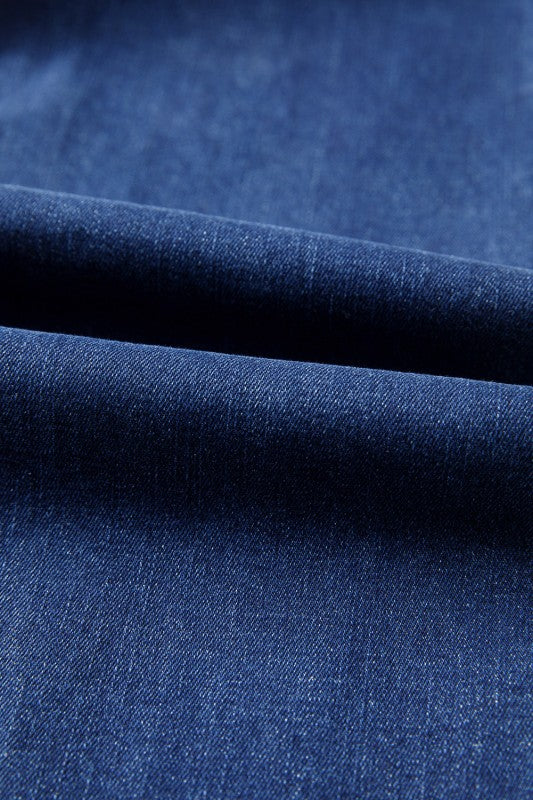Stitch Pocket Bootcut Jeans