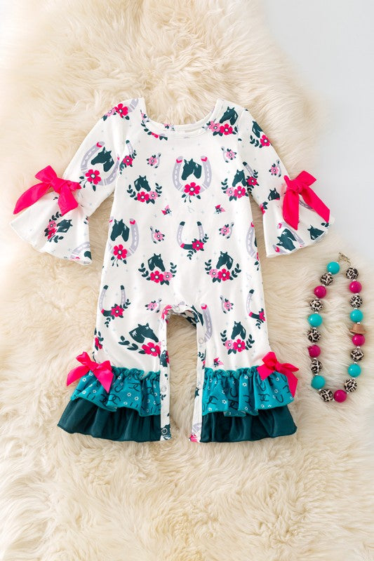 Infant Horseshoe Romper