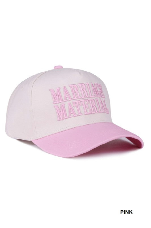 "Marriage Material" Trucker Hat