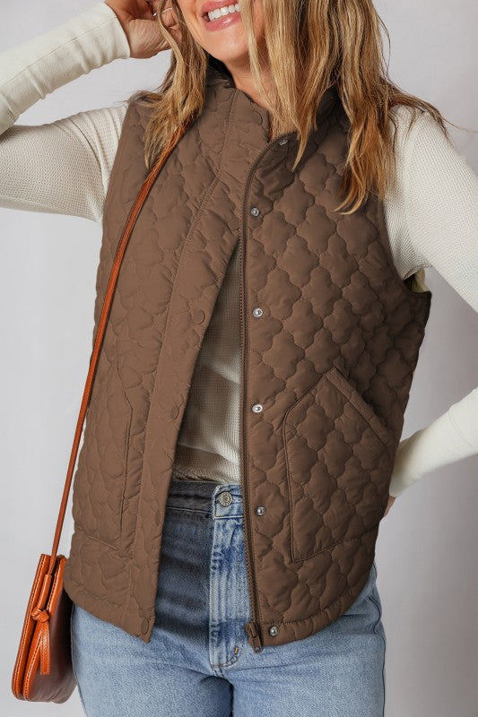 Quilted Puffer Vest