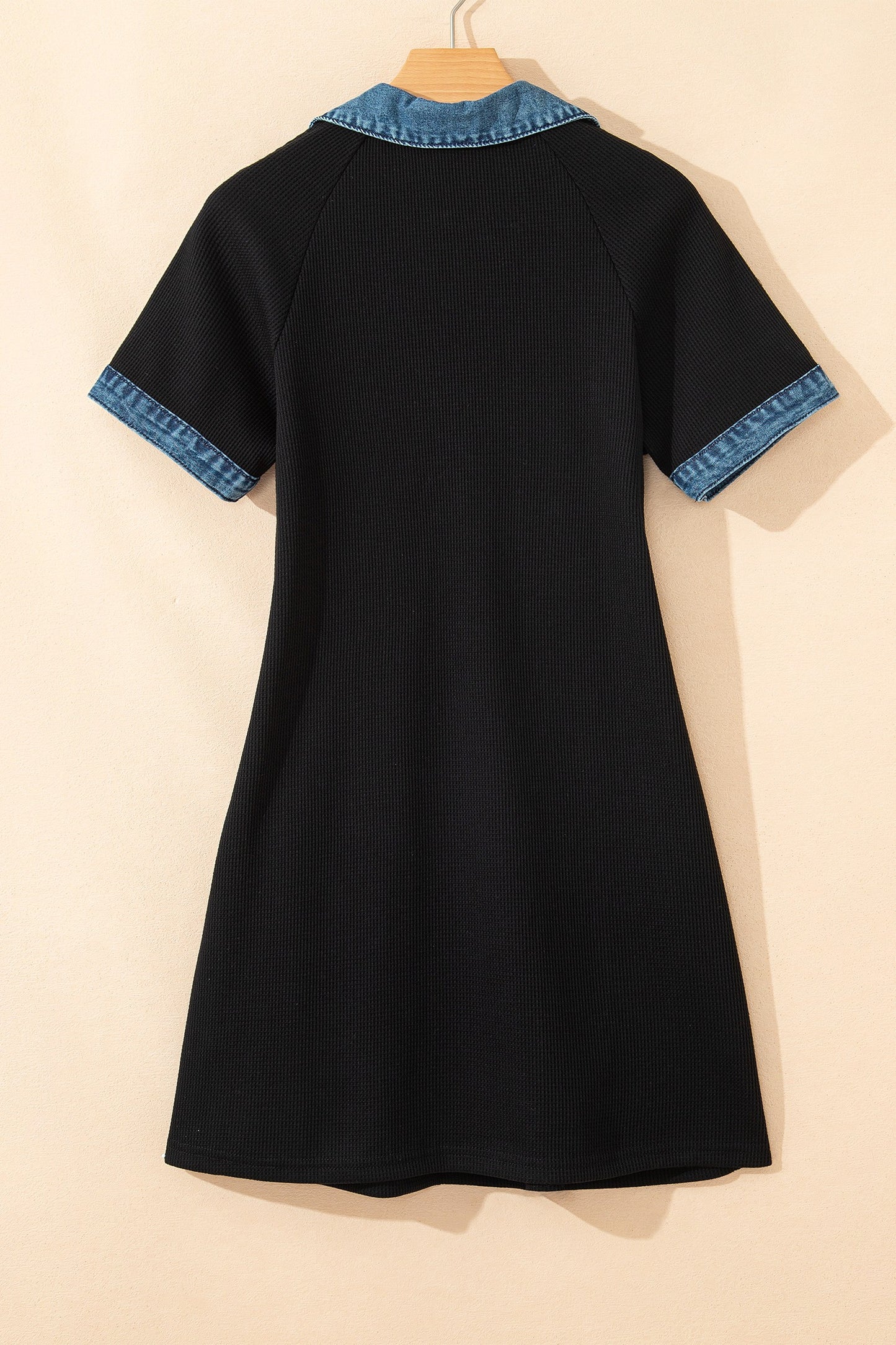 Button Polo Tee Dress