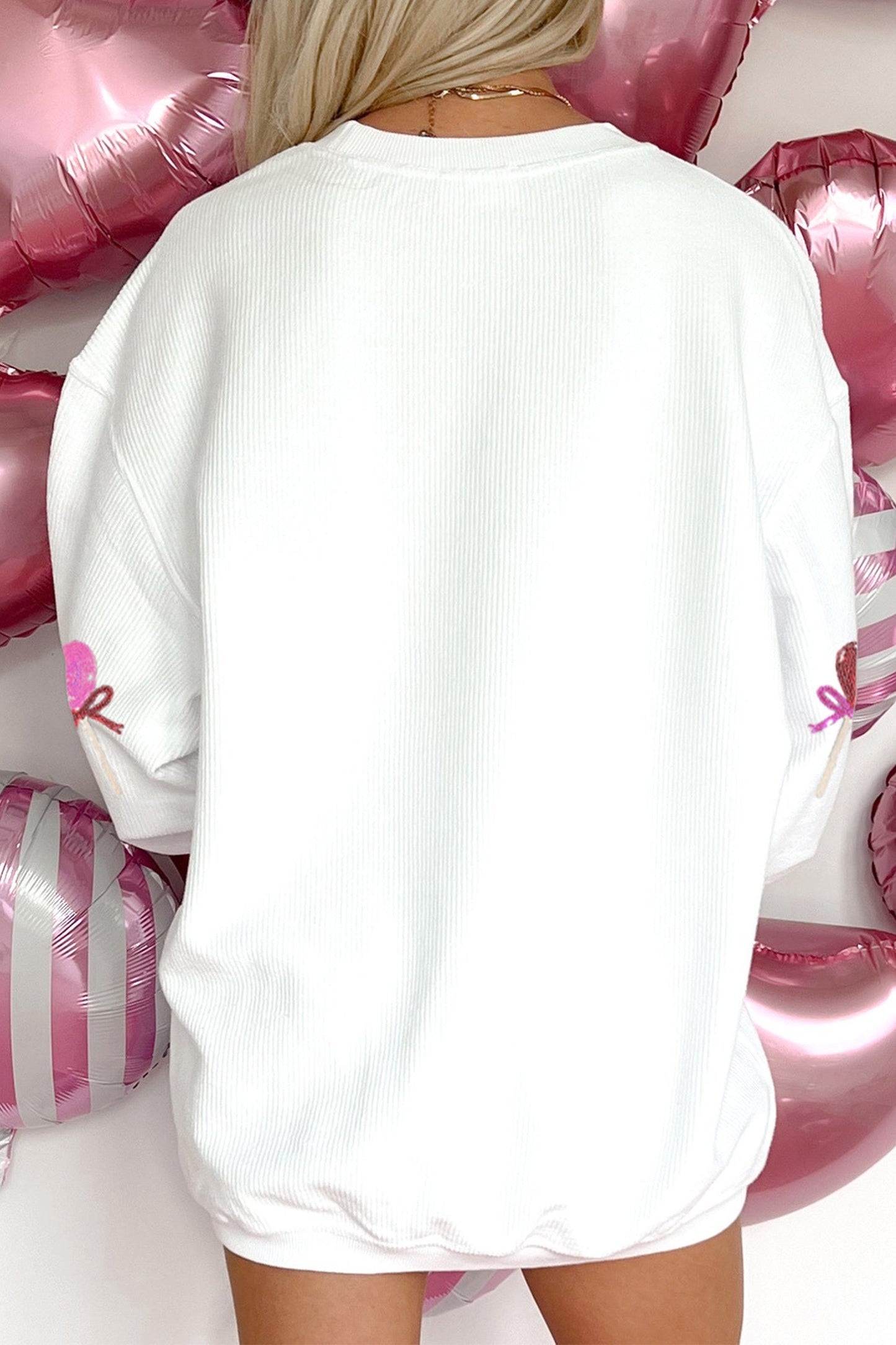 Heart Lollipop Valentine Sweatshirt