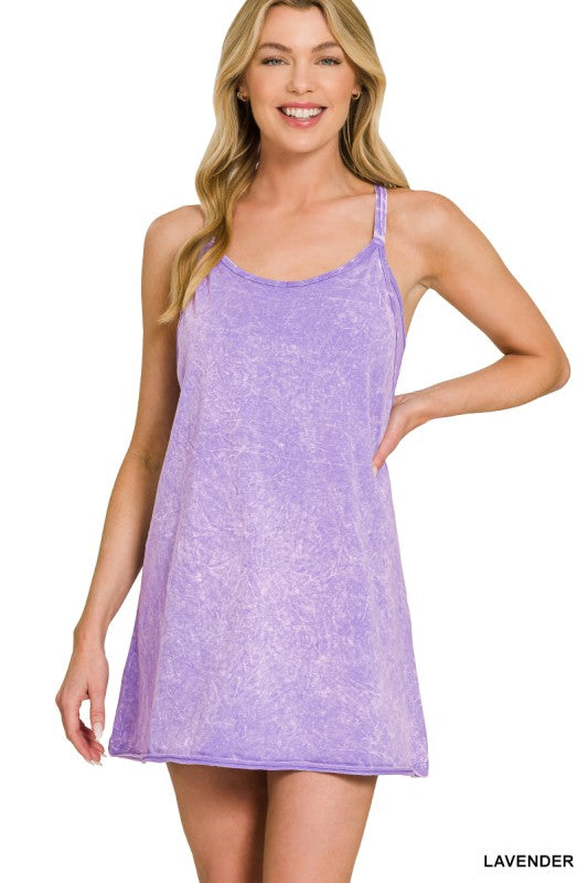 Built-in Romper Dress