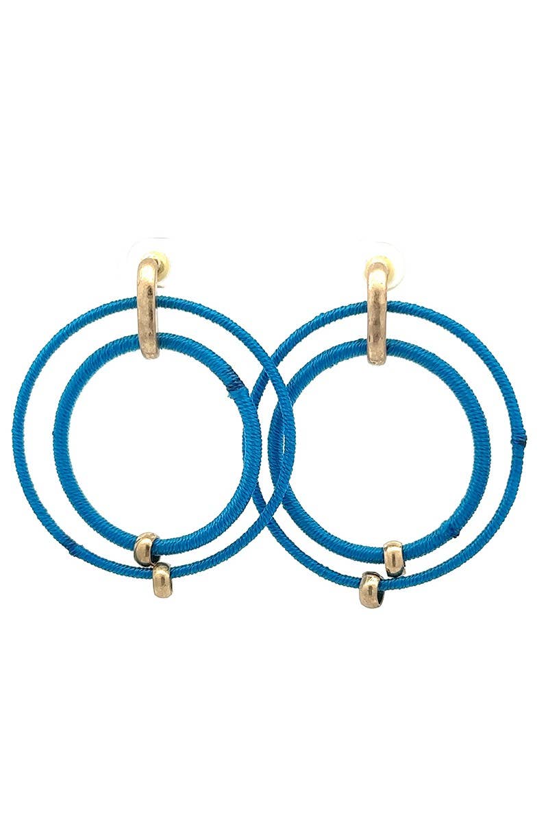 Color Hoop Earrings