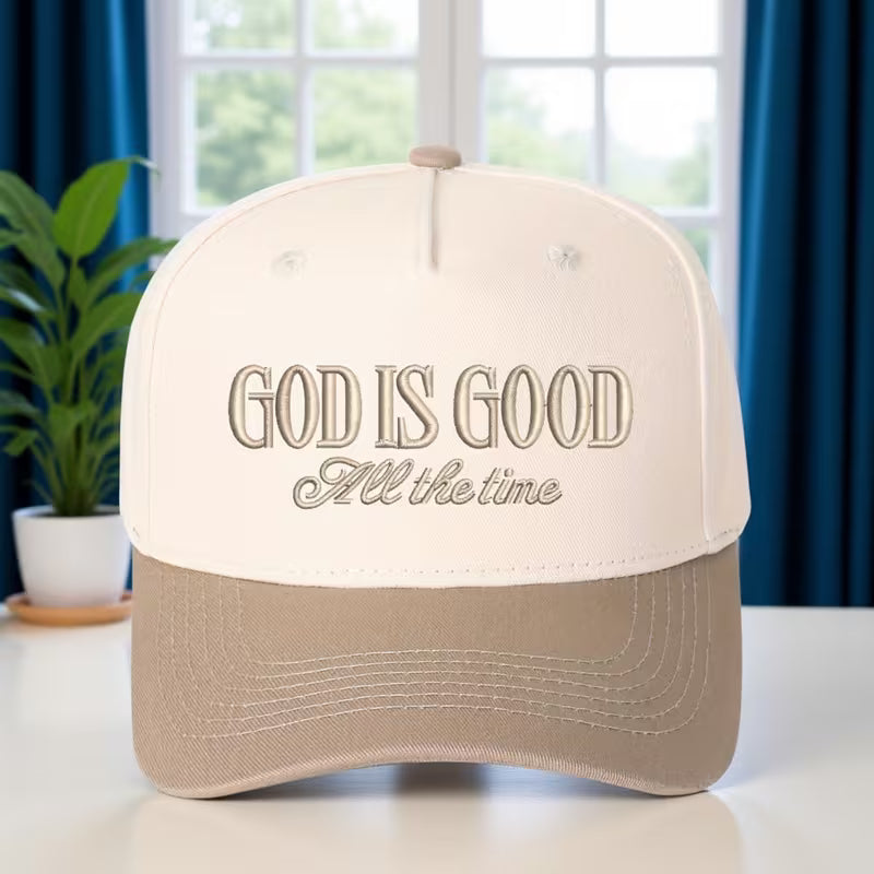 God is Good Embroidered Hat