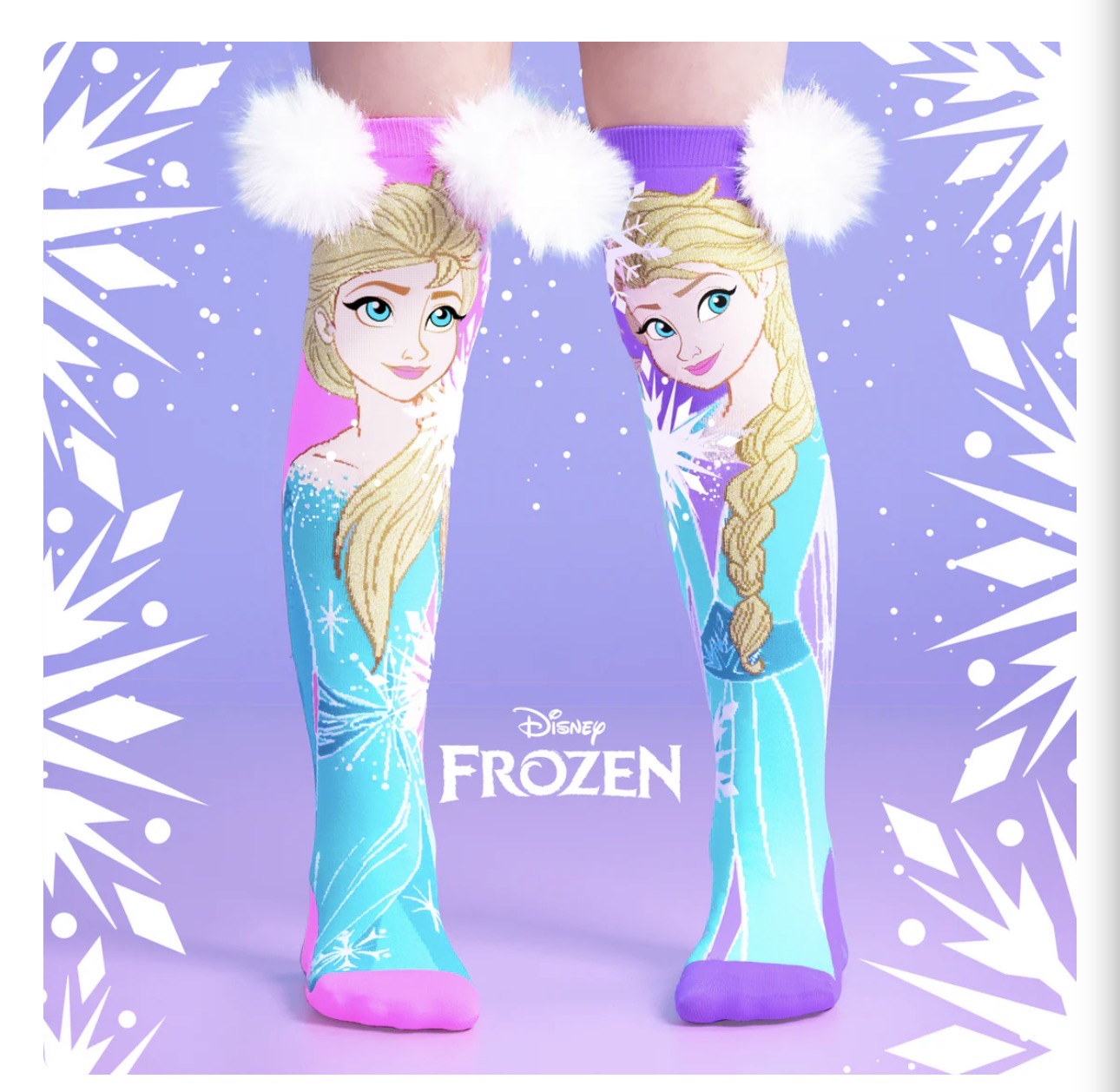 Elsa Sparkle Socks