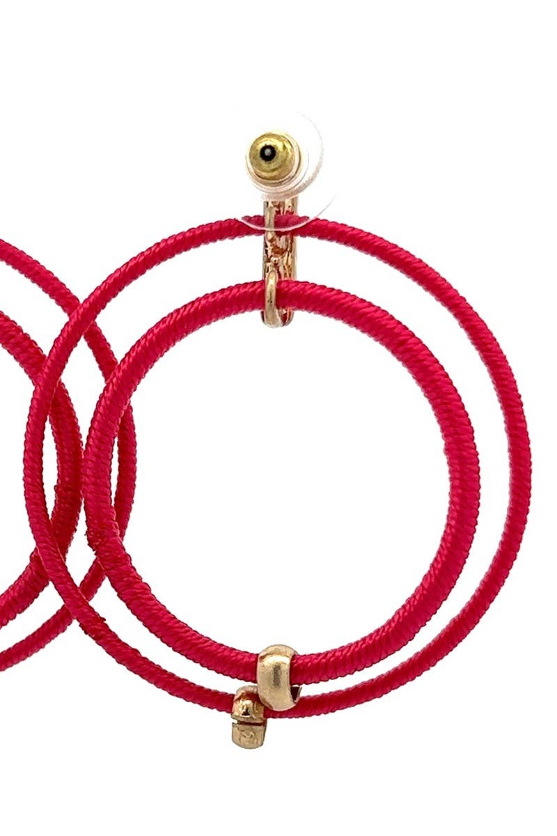 Color Hoop Earrings