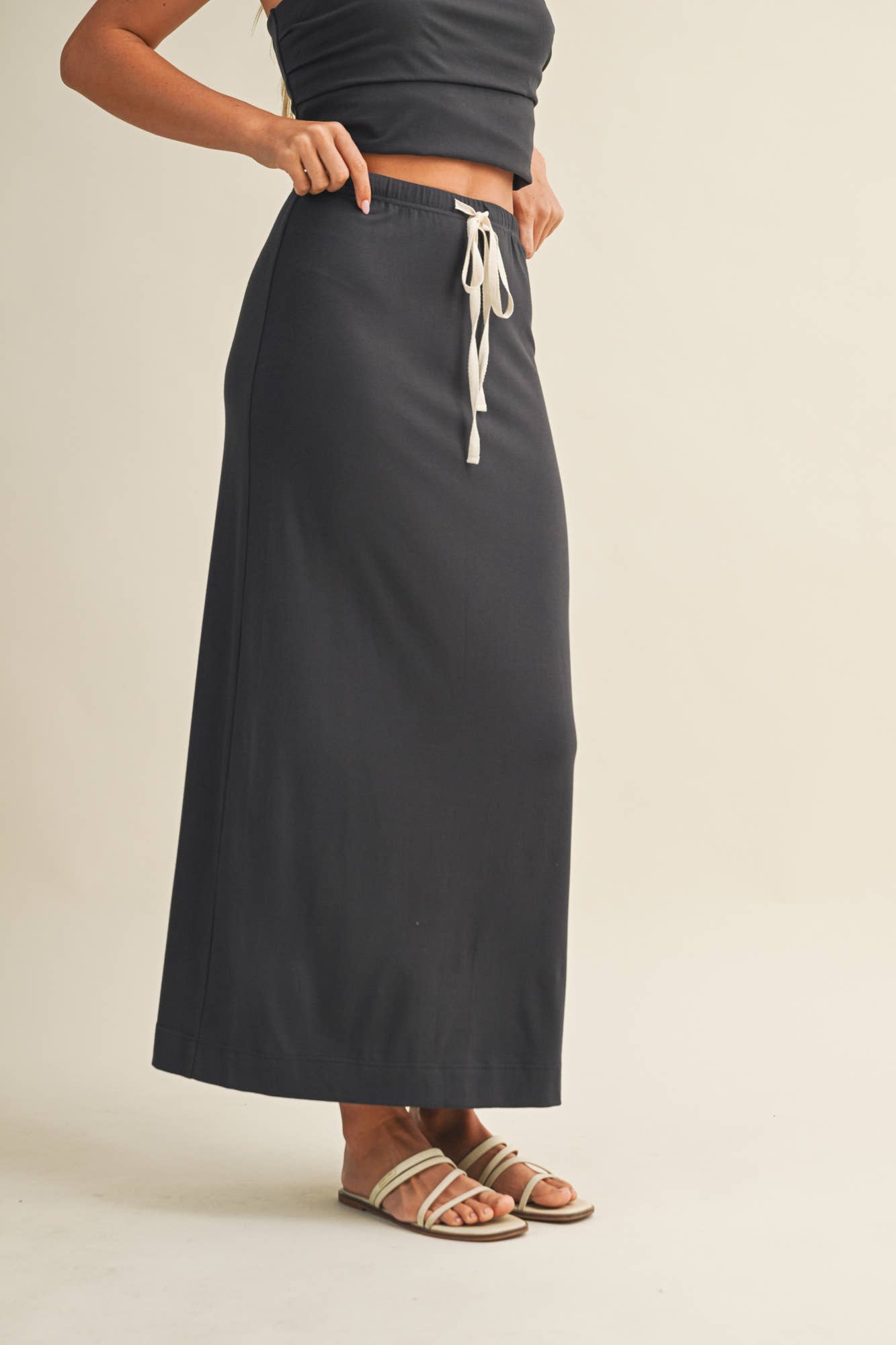 KNIT JERSEY TWO-PIECE SET