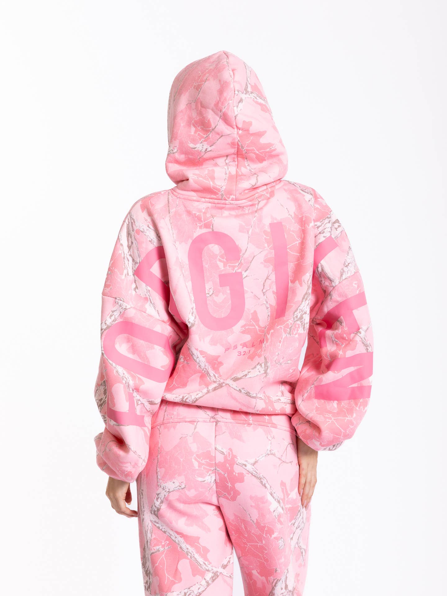 GLO Kingdom Essential Hoodie-Pnk Camo
