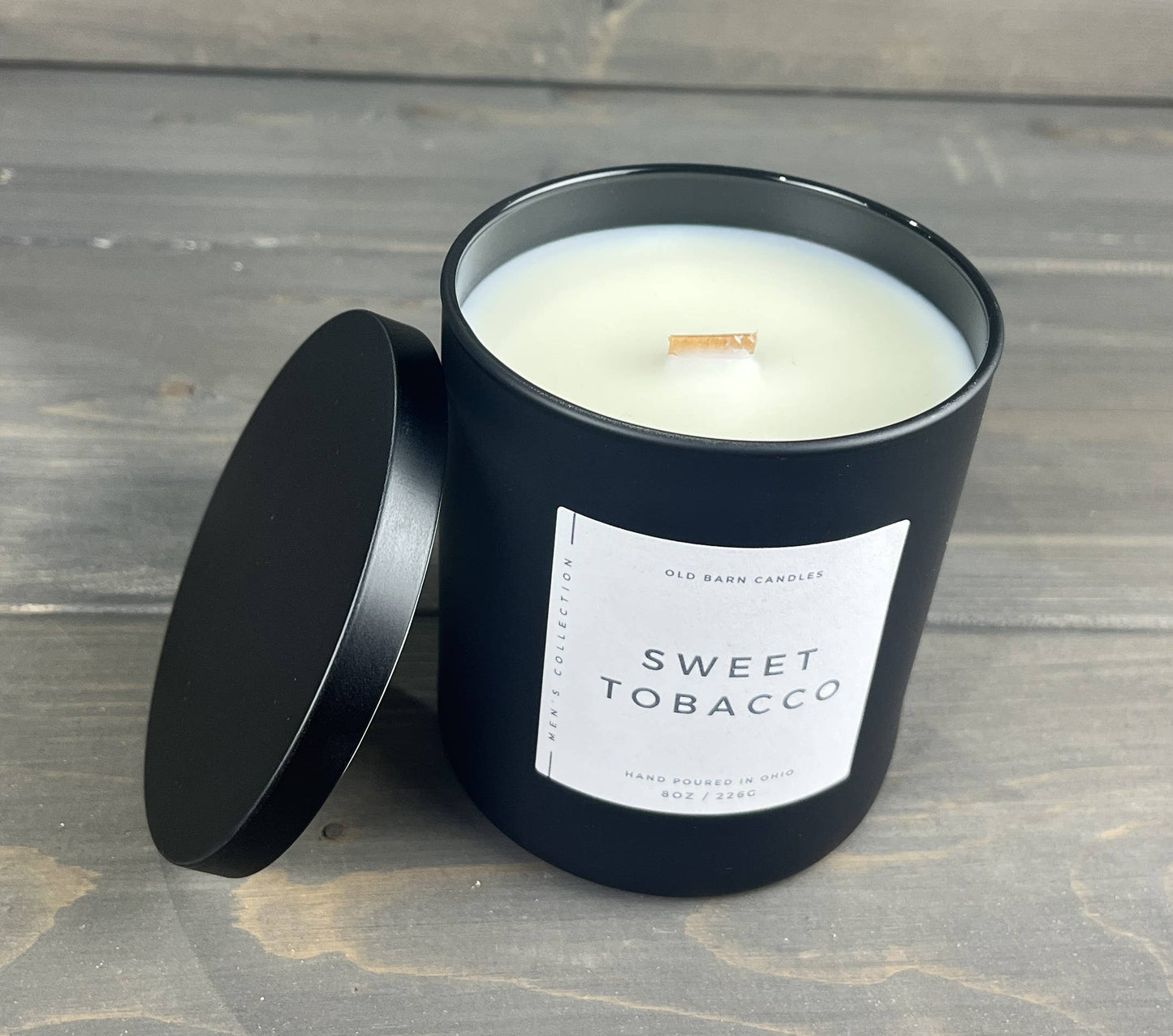 Sweet Tobacco Soy Wood Wick