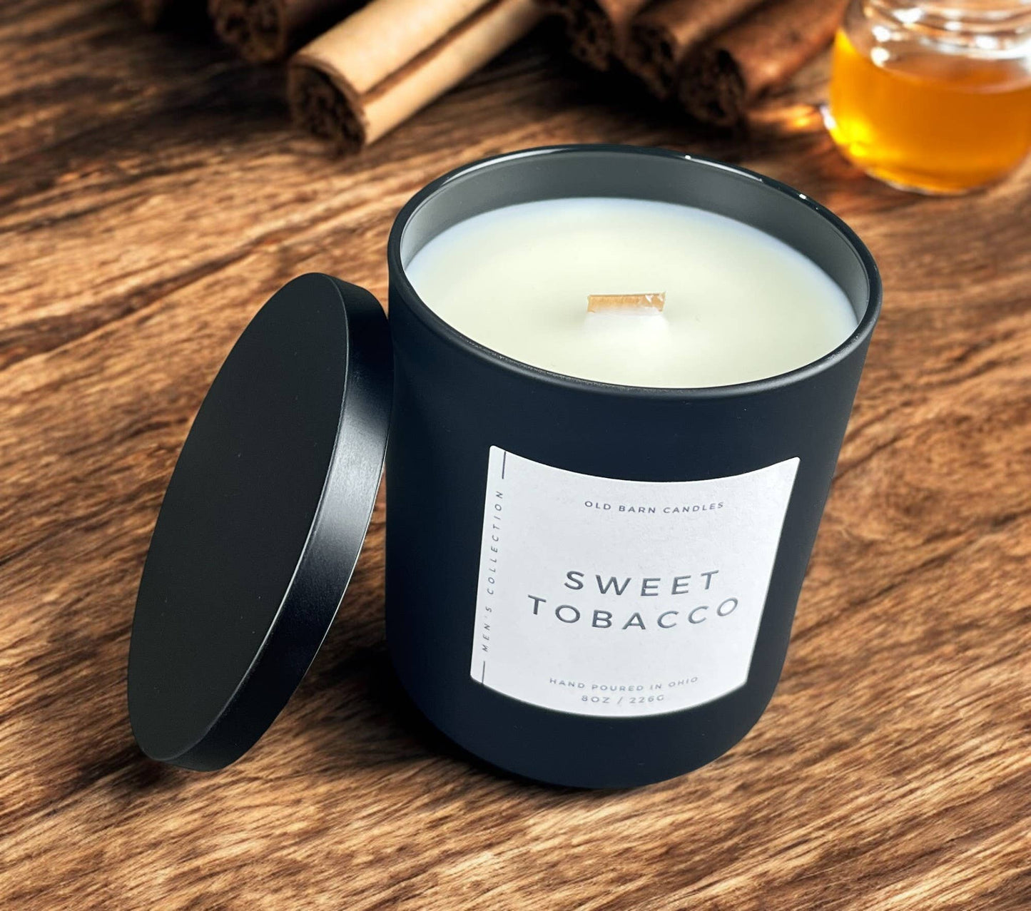 Sweet Tobacco Soy Wood Wick