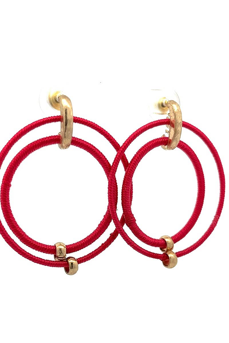Color Hoop Earrings
