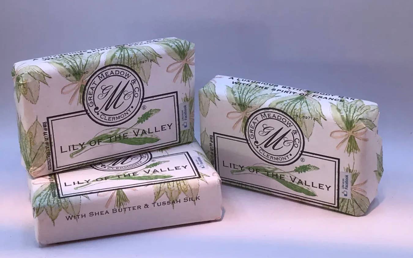 Lily of the Valley Luxurious Bath & Shower bar