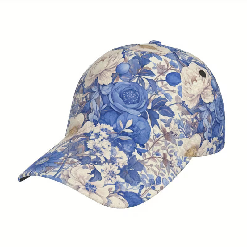 Floral Canvas Hat