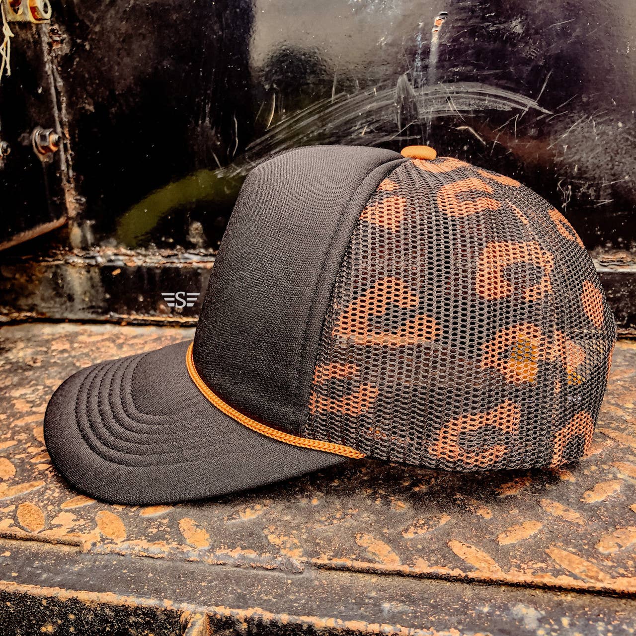 Leopard Printed Mesh Back Magna Pony™ Cap