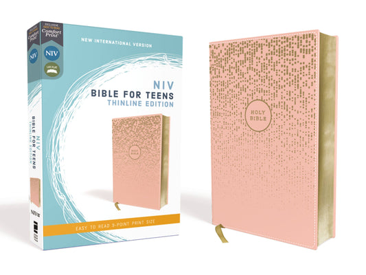 NIV Bible For Teens, Thinline Edition, Pink Leathersoft