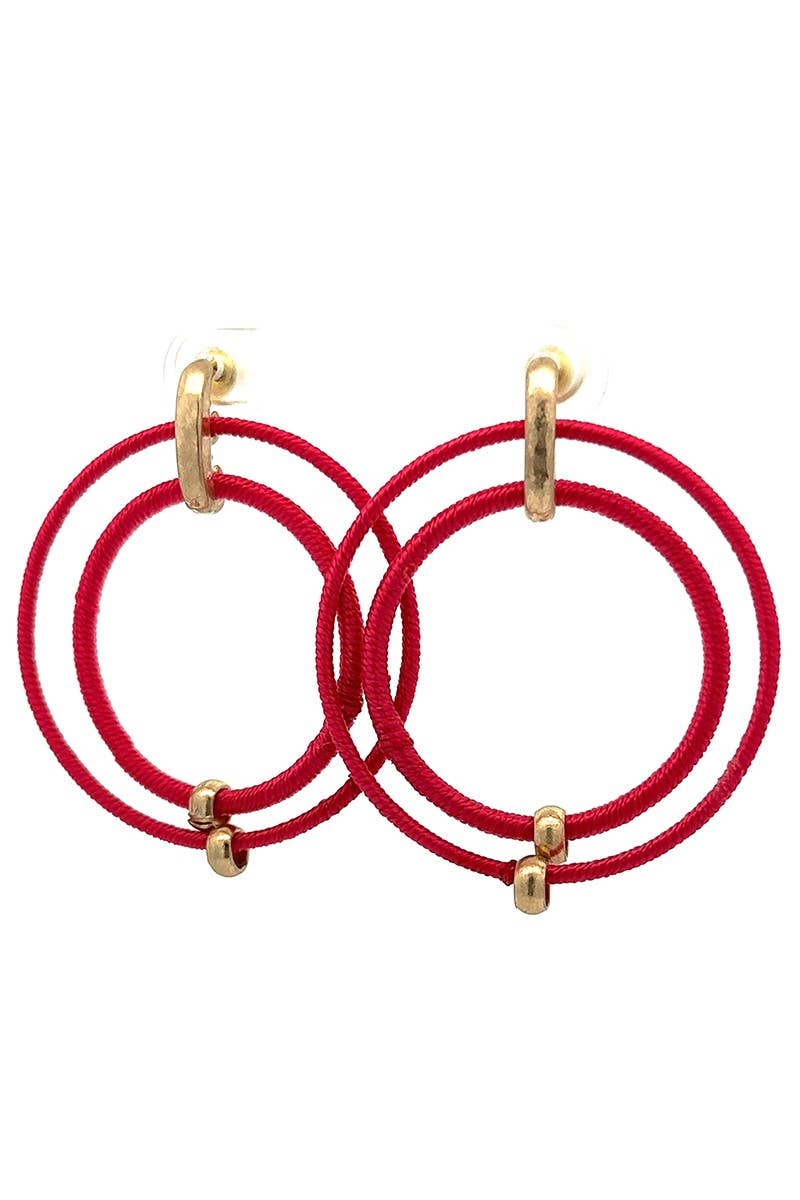 Color Hoop Earrings