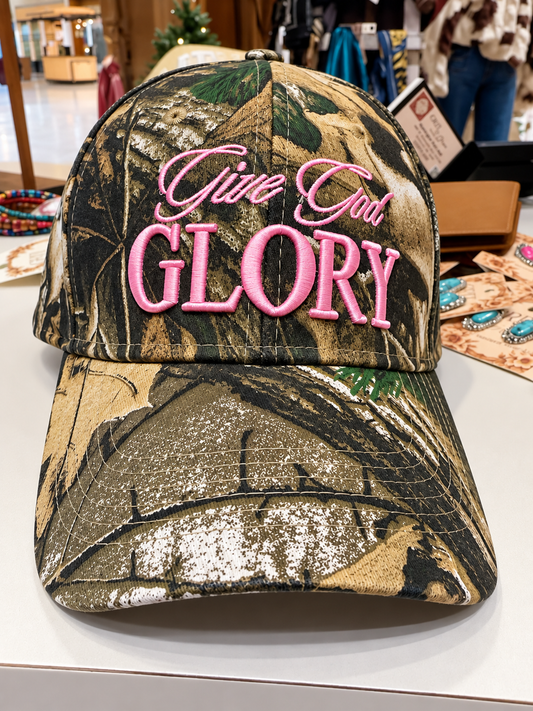 "Give GOD Glory" Embroidered Hat