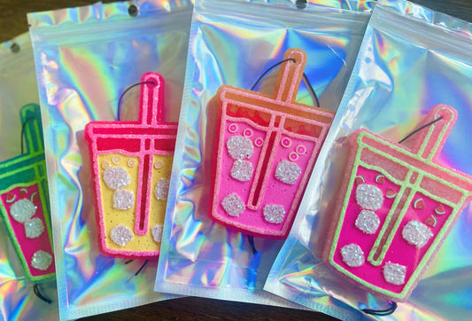 Summer Drink Car Freshie (1pc)