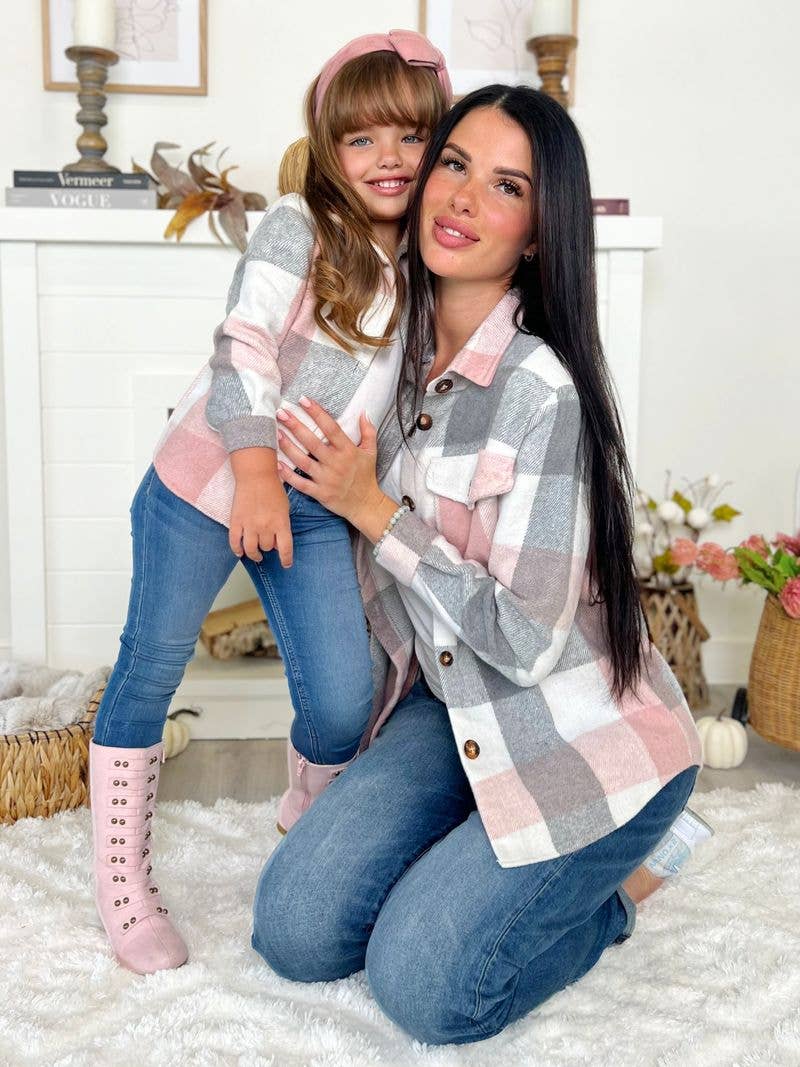 Mommy and Me Plaid Shirt