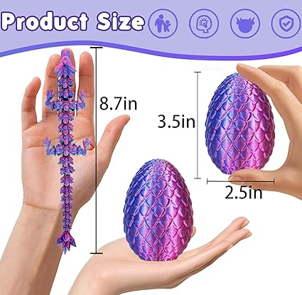 3D Printed Dragon Eggs (1pc)