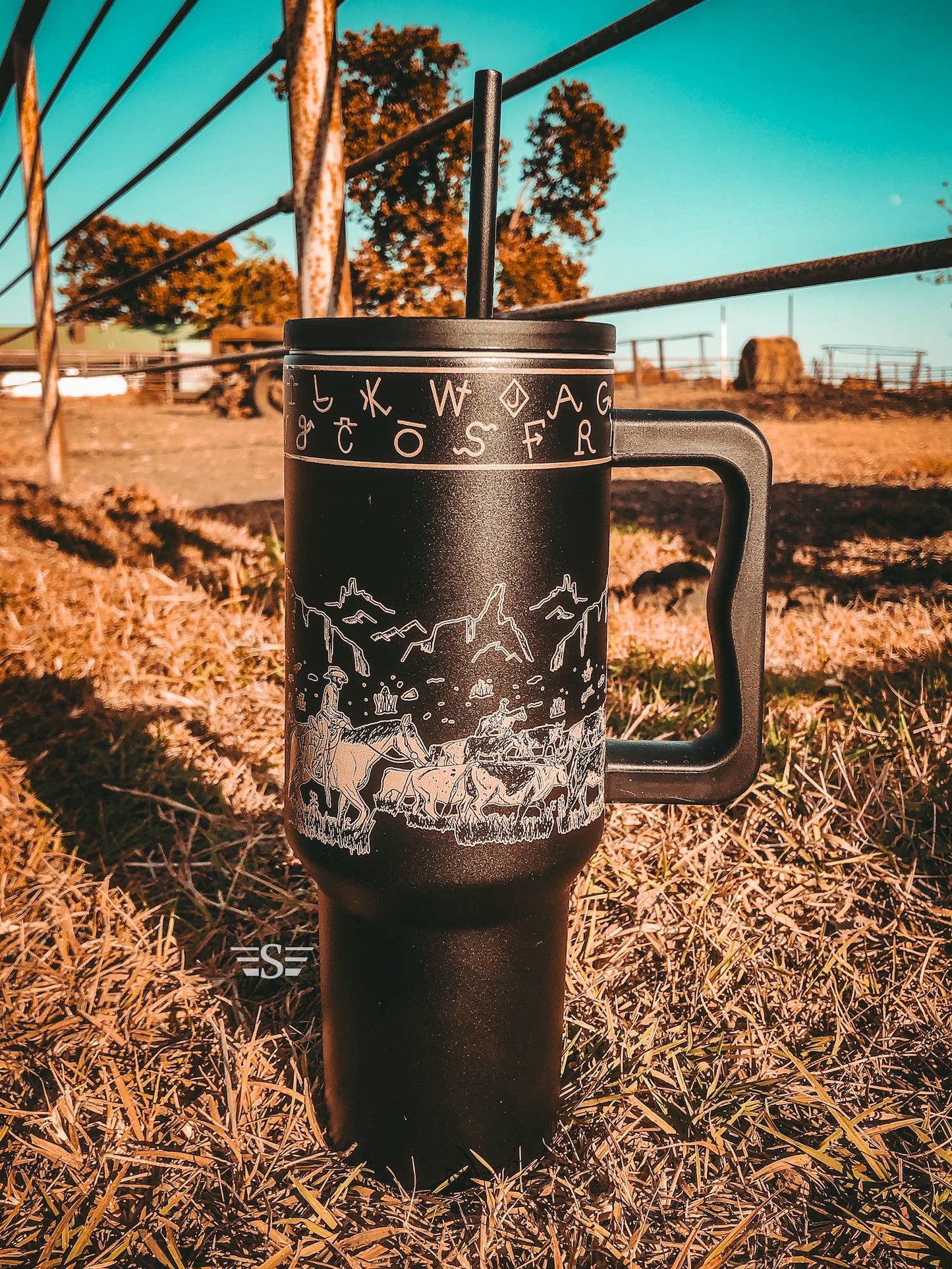 Cattle Drive 40oz Tumbler