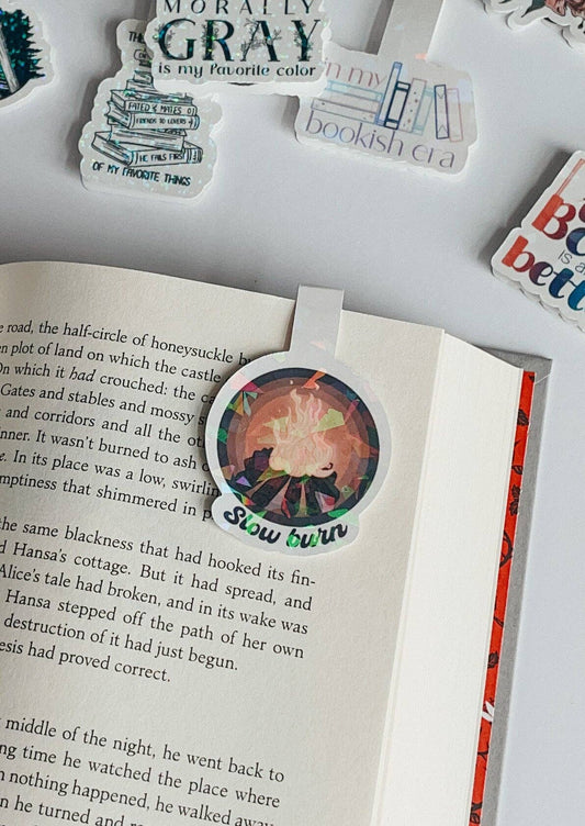 Slow Burn Magnetic Bookmark