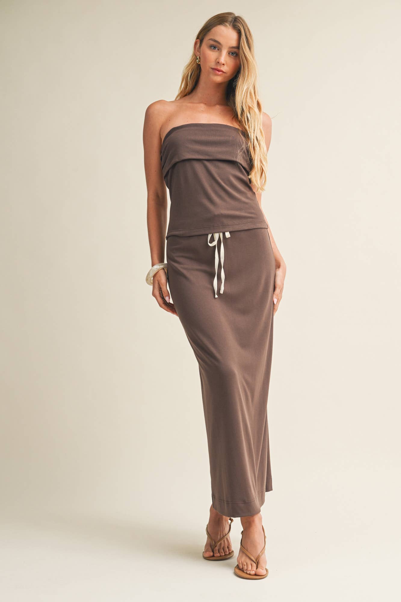 KNIT JERSEY TWO-PIECE SET