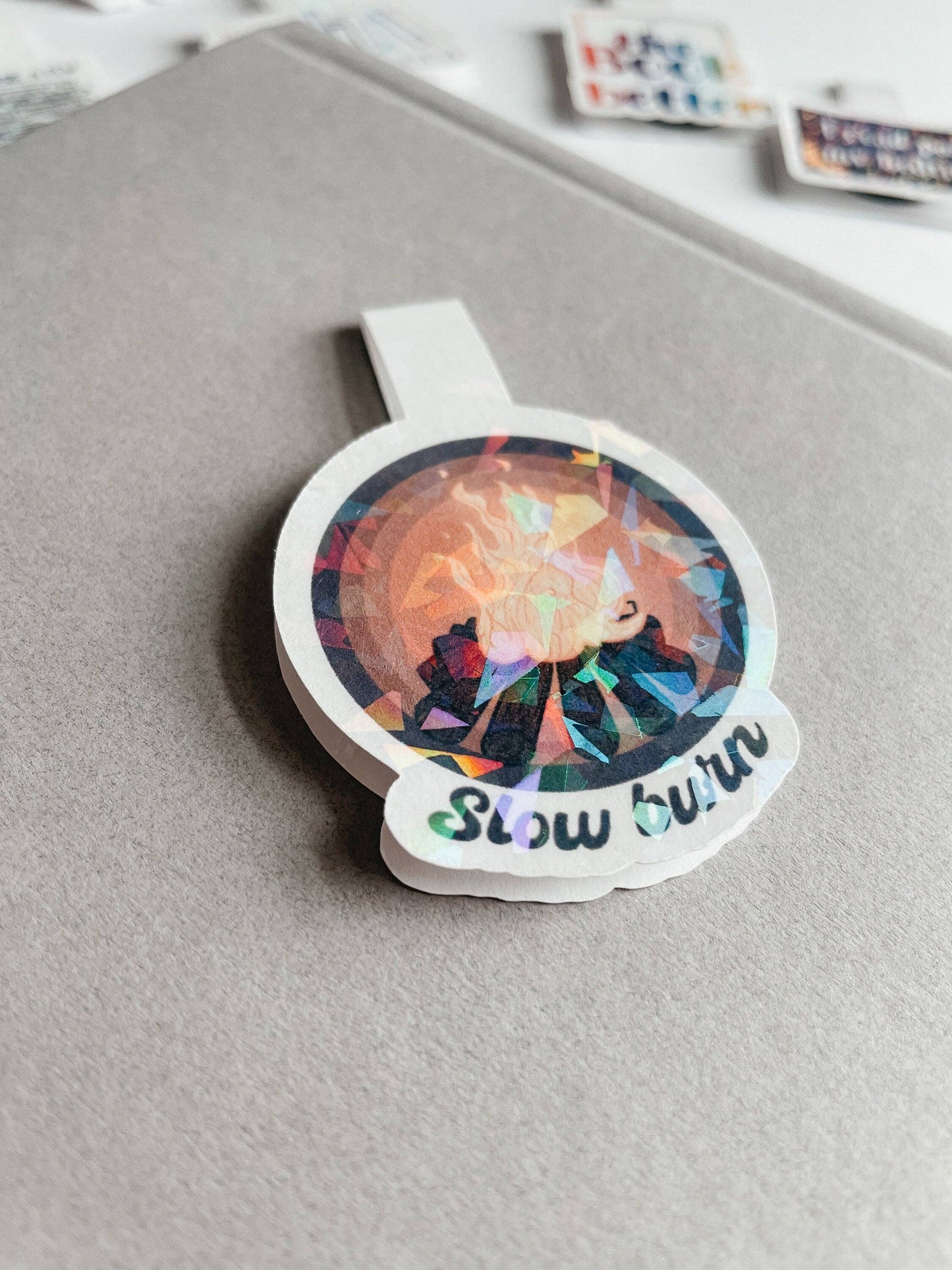 Slow Burn Magnetic Bookmark