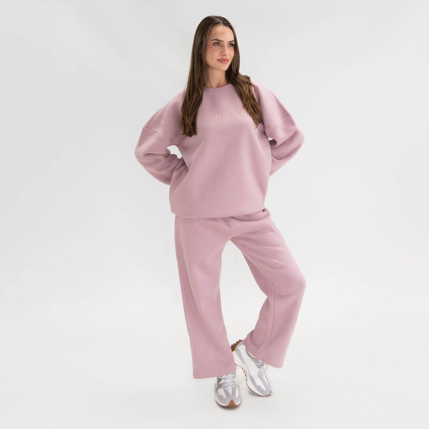 GLO Embroidered Sweatpants