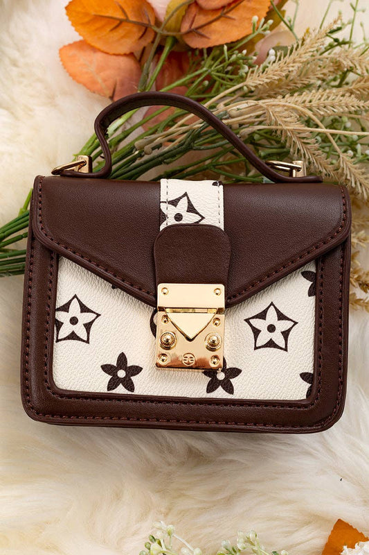 Girls Coffee Brown Purse